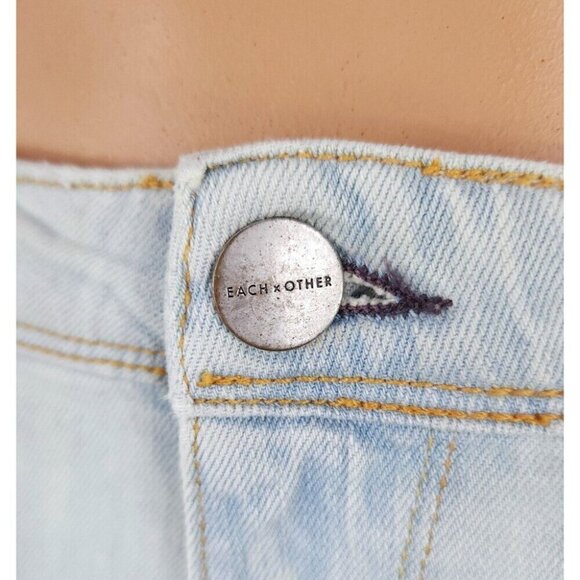 Each x Other Limited Edition Robert Montgomery Jeans 30 Scraped Slim - Picture 4 of 15